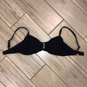 Black Swim Top